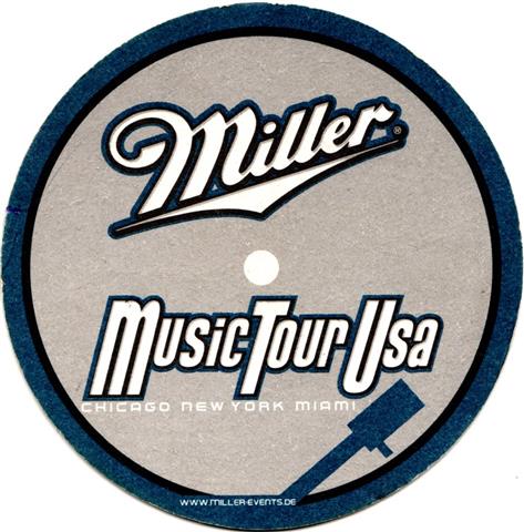 milwaukee wi-usa miller rund 2a (240-music tour usa-schwarzblau)